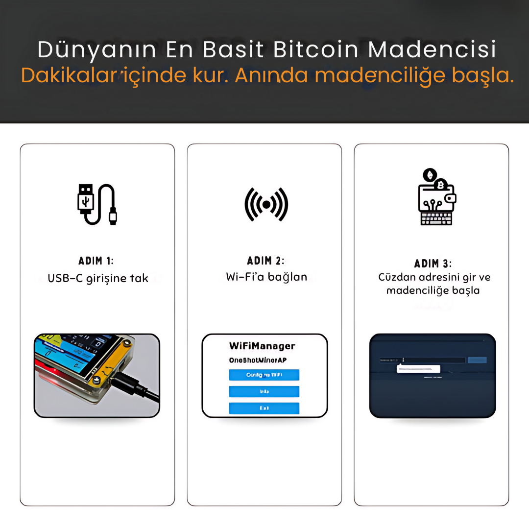 ChainoryLab-Bitcoin Maden Cihazı